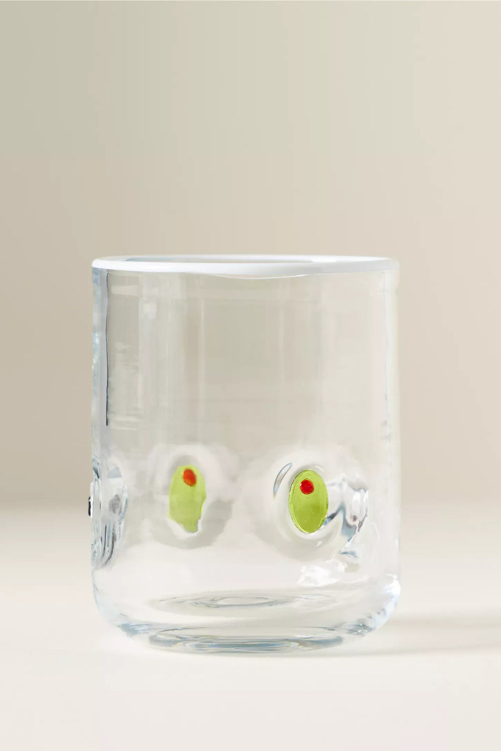 Olives Lowball Glass