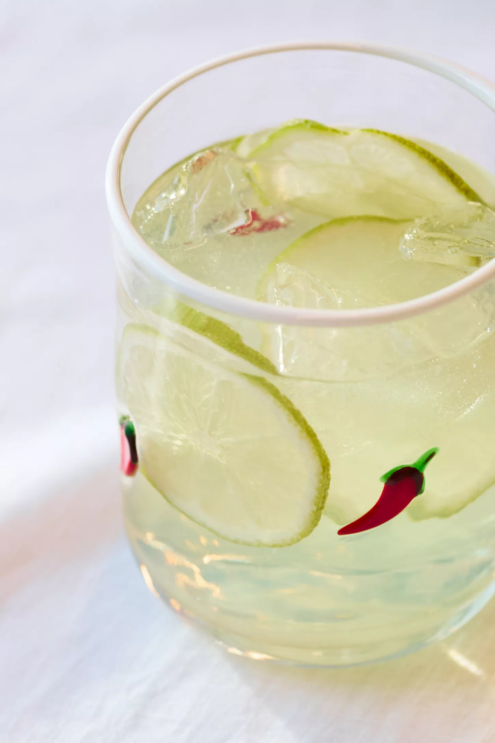 Chili Lowball Glass