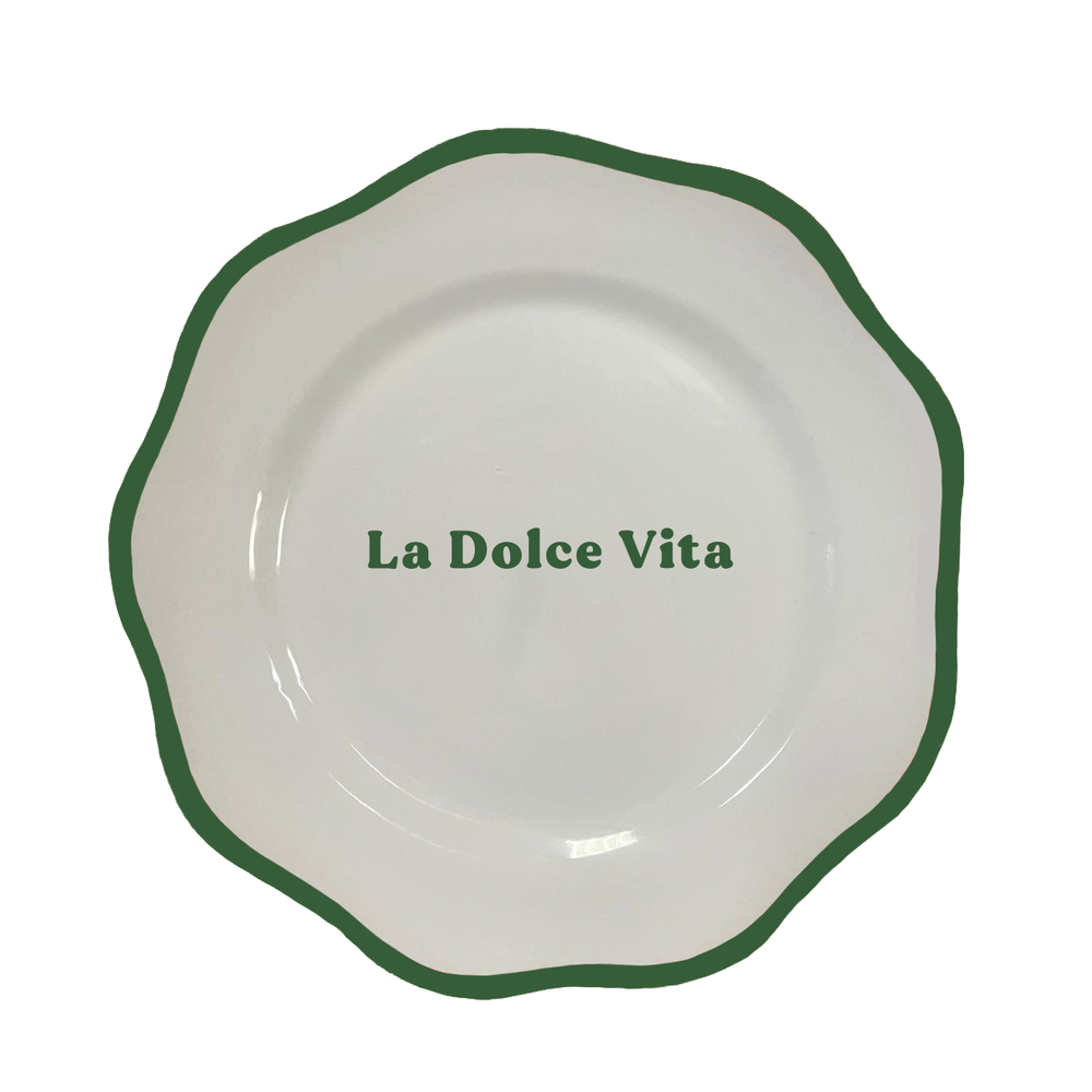 La Dolce Vita Dinner Plate