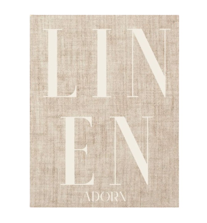 Linen Adorn Coffee Table Book