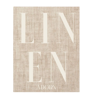 Linen Adorn Coffee Table Book