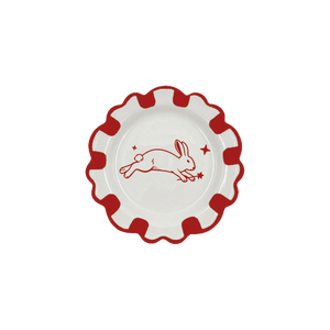 Lucky Rabbit Dessert Plate