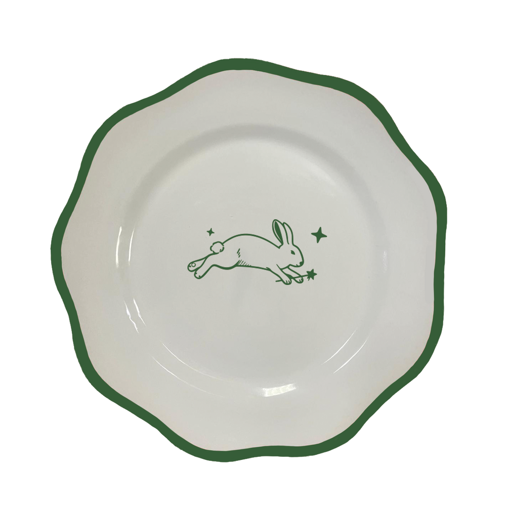 Lucky Rabbit Dinner Plate