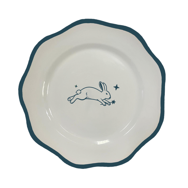Lucky Rabbit Dinner Plate