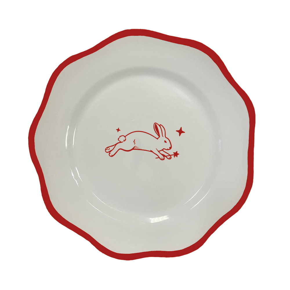 Lucky Rabbit Dinner Plate