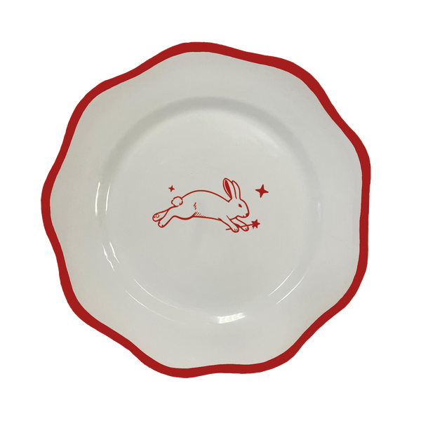 Lucky Rabbit Dinner Plate
