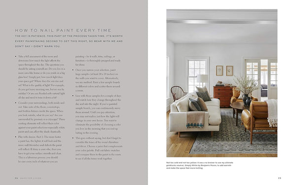 Made For Living Coffee Table Book