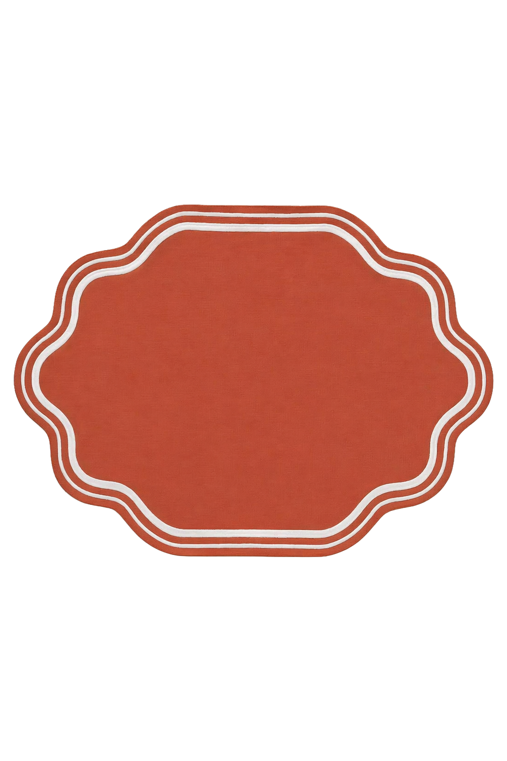 Embroidered Cotton Placemat