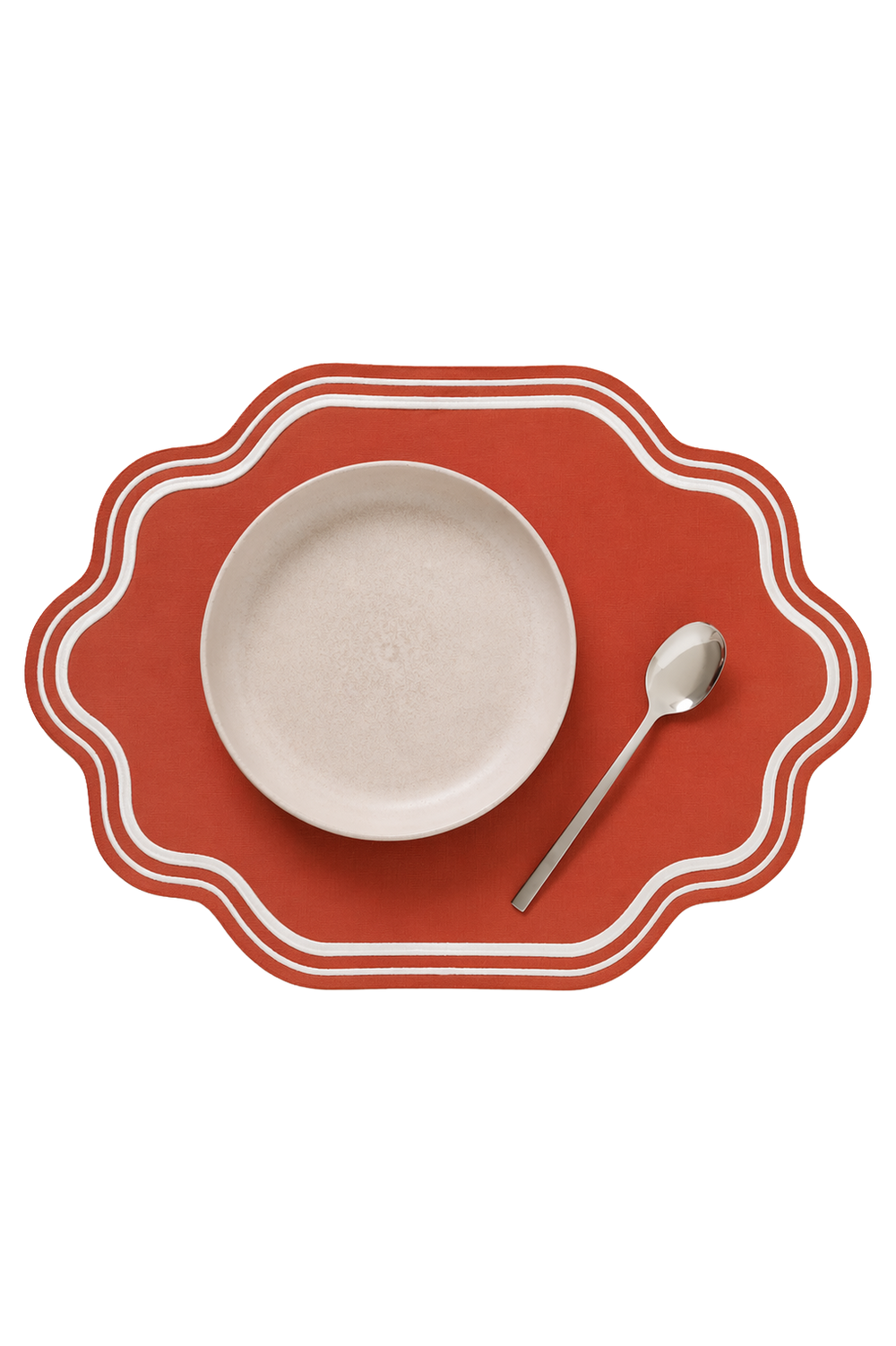 Embroidered Cotton Placemat