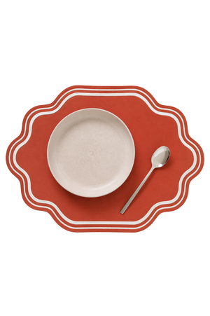 Embroidered Cotton Placemat