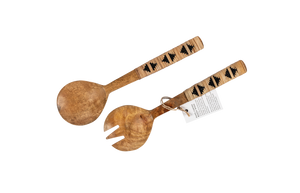 Mango Wood Salad Servers
