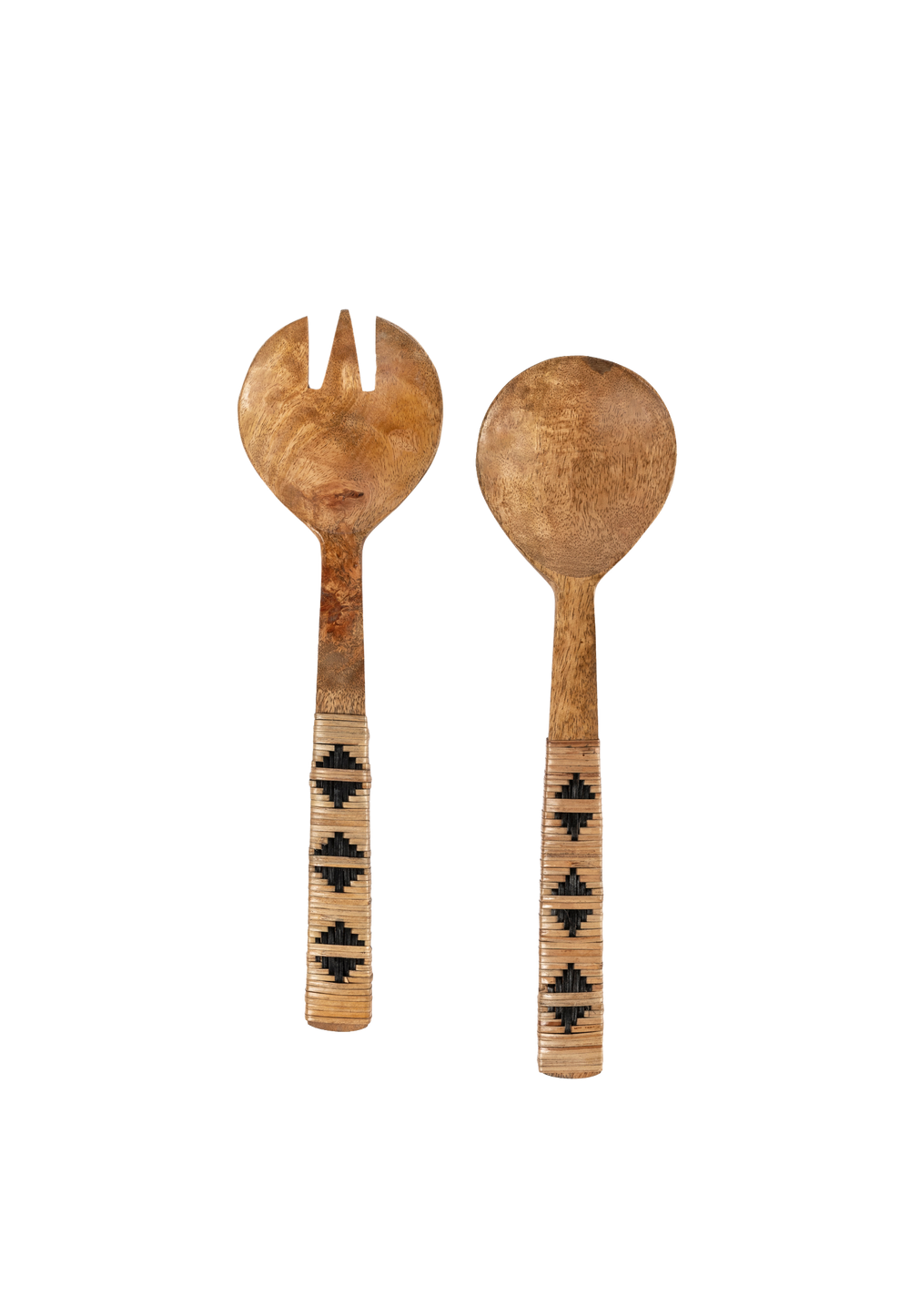Mango Wood Salad Servers