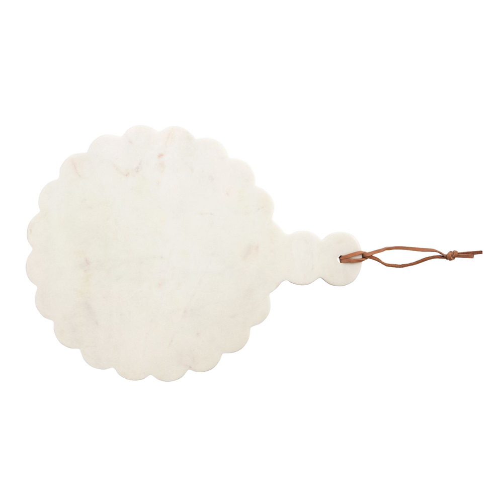 Scalloped Marble Board