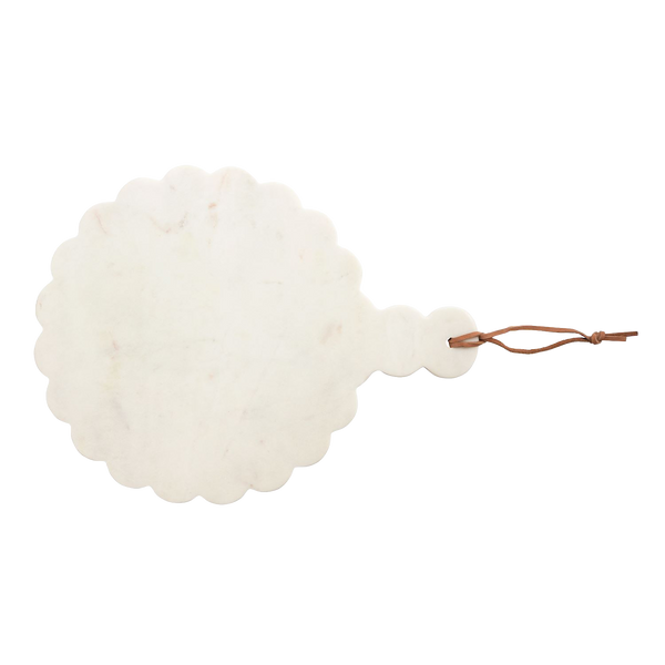 Scalloped Marble Board