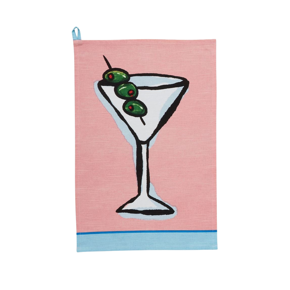 Martini Cocktail Towel