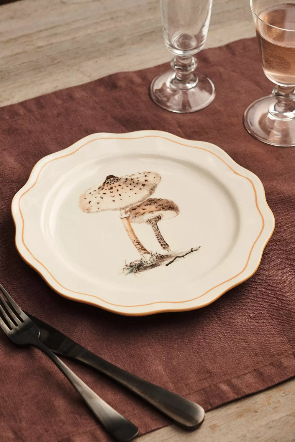 Plato Hongos