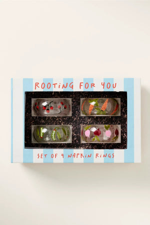 Crudité Napkin Rings