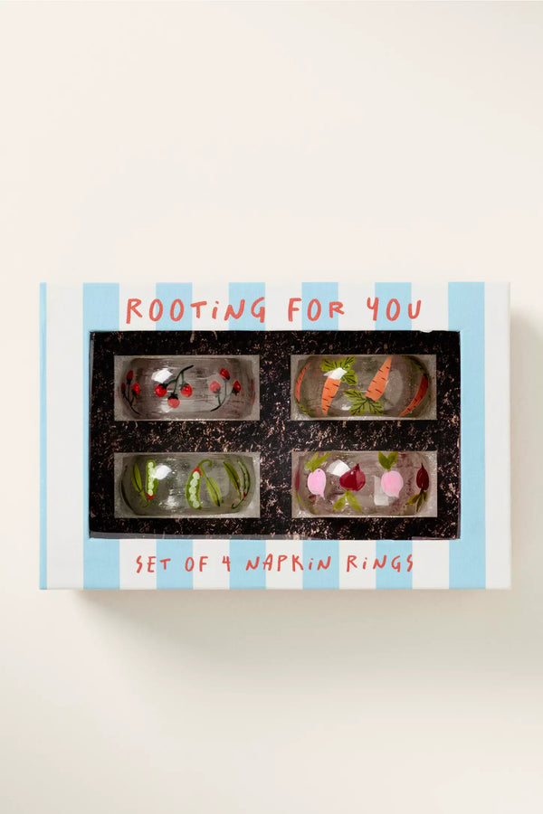 Crudité Napkin Rings