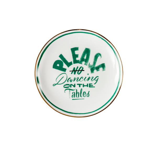 No Dancing Petit Plate