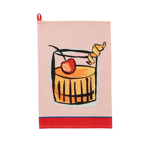 Old Fashioned Cocktail Towel