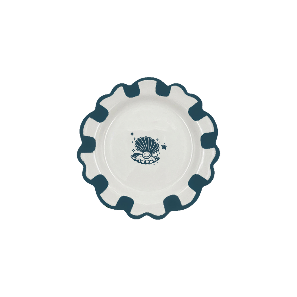Pearl Conch Dessert Plate