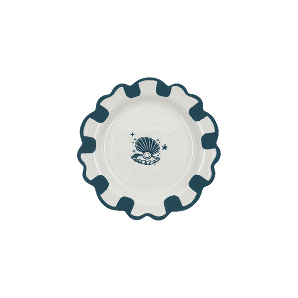 Pearl Conch Dessert Plate