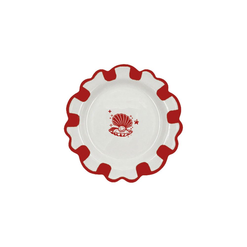 Pearl Conch Dessert Plate