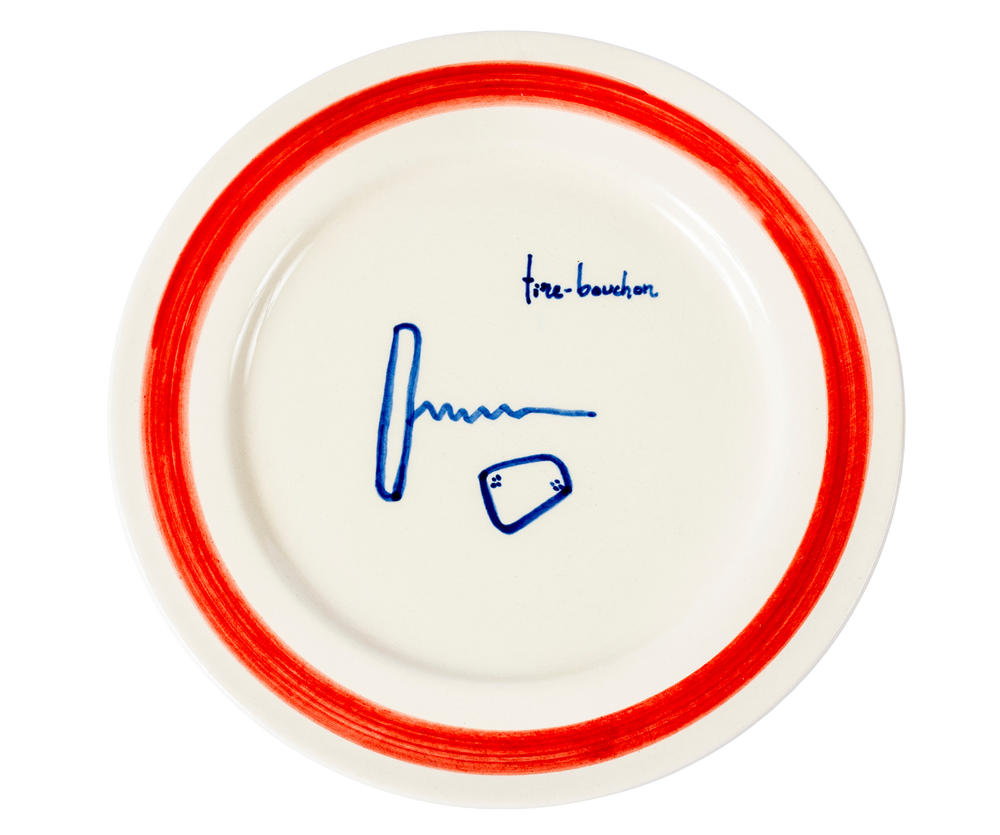 Handmade Repas de Mer Plates Set of 4