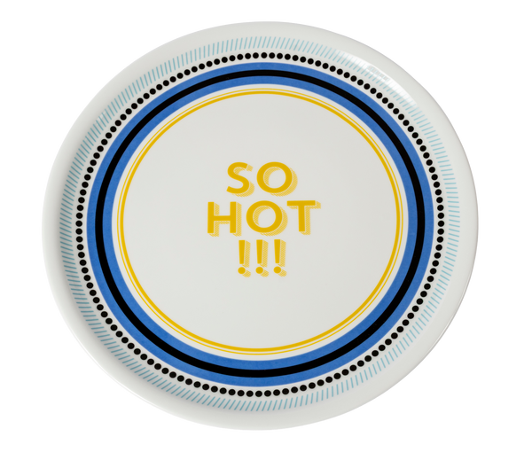 So Hot Pizza Plate