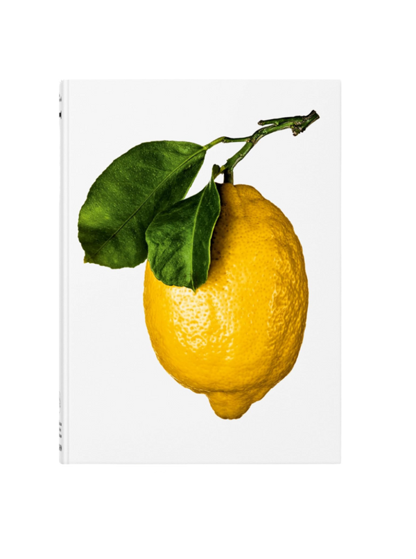 The Gourmand's Lemon Coffee Table Book