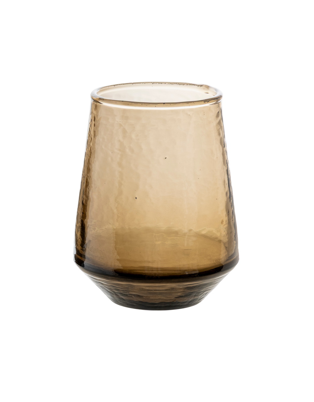 Hammered Glass Tumblers Set of 2
